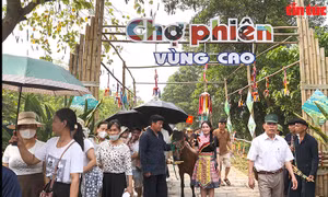 'Sắc màu phiên chợ non nước Cao Bằng' tại thủ đô