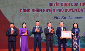 Nông thôn mới huyện Phú Xuyên (Hà Nội): Ứng dụng công nghệ cao, tạo sự liên kết