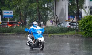 Thời tiết ngày 21/8: Nhiều khu vực trên cả nước mưa rào và dông