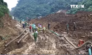  Đã tìm thấy 1 nạn nhân vụ sập hầm vàng tại Hòa Bình