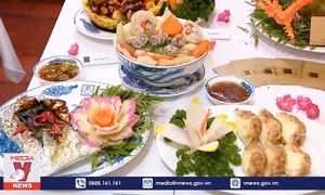 Chiêm ngưỡng những mâm cỗ Tết truyền thống Hà thành