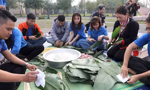1.000 suất quà 'Góp tình - Trao Tết' tại Ngôi nhà chung
