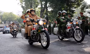 Quận Hoàn Kiếm ra quân bảo vệ Đại hội Thể thao Đông Nam Á lần thứ 31 