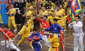 Đưa hệ thống thi đấu võ đài vào Hội diễn võ thuật cổ truyền Hà Nội mở rộng lần thứ 35