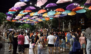 Tuyến phố đi bộ Trịnh Công Sơn tái khởi động với nhiều hoạt động hấp dẫn