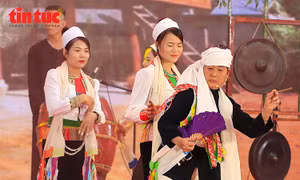 Người Mường ở Đoan Kết tái hiện lễ hội ‘Ăn Trường’