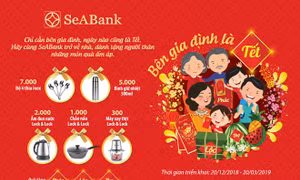 Tận hưởng trọn vẹn dư vị năm mới cùng SeABank với chương trình 'Bên Gia đình là Tết'