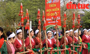 Ngày hội 'Sắc xuân trên mọi miền Tổ quốc' lan tỏa sắc màu văn hóa dân tộc