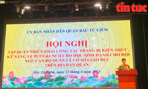 Nâng cao kỹ năng phòng cháy, chữa cháy cho 500 cán bộ quản lý cơ sở giáo dục