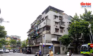 Khu tập thể 3 mặt tiền chờ ngày cải tạo thành tòa nhà 21 tầng