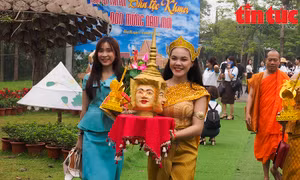 Tết Chôl Chnăm Thmây của đồng bào Khmer tại Hà Nội