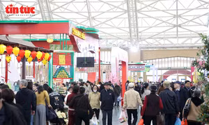 Hội chợ Mùa Xuân 2026, không gian mua sắm Tết đa dạng, thuận tiện cho người tiêu dùng