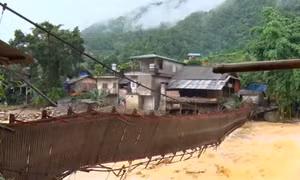 Lũ bất ngờ tại Sa Pa, Lào Cai