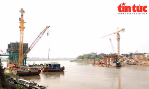 Cầu Phong Châu mới băng băng về đích, vượt tiến độ gần hai tháng