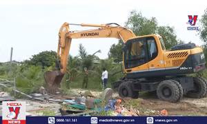 Cưỡng chế công trình xây dựng trái phép trên đất công