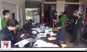 Triệt xóa 6 điểm cho vay nặng lãi tại Thanh Hóa
