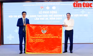 Phát động Hội thi kỹ thuật sáng tạo tuổi trẻ ngành Y tế khu vực Hà Nội lần thứ 30