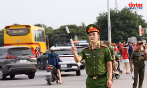 Siết chặt an ninh quanh sân Mỹ Đình trước trận chung kết ASEAN Cup 2026
