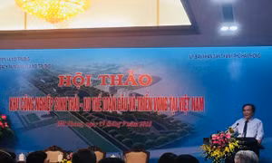Xây dựng bộ tiêu chí khu công nghiệp sinh thái: Không nên cầu toàn