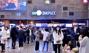 Rạp chiếu phim chỉ sử dụng 50% công suất để phòng, chống dịch