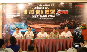 Khởi động 'Giải đua xe ô tô địa hình Việt Nam 2018'
