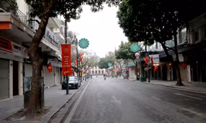Một Hà Nội bình yên lạ thường sáng mùng 1 Tết Tân Sửu 