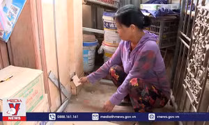 Thi công cầu gây lún nứt nhà dân ở Ninh Bình