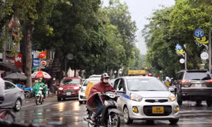 Cục bộ mưa lớn trong đêm và rạng sáng 16/9 tại nhiều khu vực