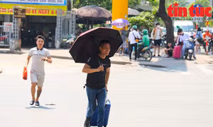 Thời tiết ngày 21/6: Bắc Bộ, Trung Bộ nắng nóng gay gắt