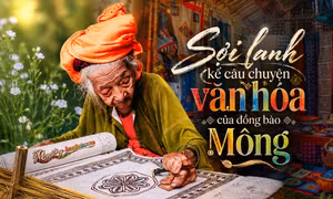 Sợi lanh kể câu chuyện văn hóa của đồng bào Mông