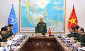 Rà soát việc chuẩn bị cho Đội Công binh tham gia hoạt động gìn giữ hòa bình LHQ