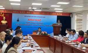 Bắt đầu chấm sơ khảo Giải báo chí Quốc gia năm 2021