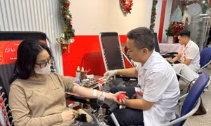 'Trợ thủ’ trong chuỗi hoạt động hiến máu