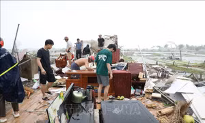 Khẩn trương cấp cứu, điều trị cho các trường hợp tai nạn do bão số 10