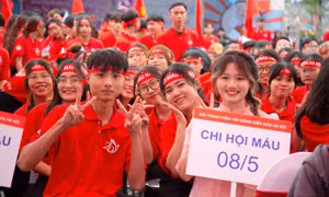 Sức trẻ với chặng đường góp sức xây dựng phong trào hiến máu tình nguyện 