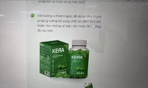 Sản phẩm kẹo rau củ Kera có một loại chất tạo ngọt không ghi trên nhãn, đã đề nghị xử lý