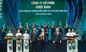 Thuốc nhỏ mắt Eskar của DK Pharma ghi dấu trên bản đồ Thương hiệu Quốc gia
