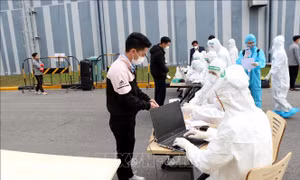 Trên 7.000 mẫu xét nghiệm của 16 công ty tại huyện Cẩm Giàng âm tính
