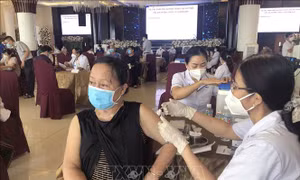 Tốc độ tiêm vaccine COVID-19 đang tăng nhanh những ngày gần đây
