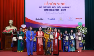 Tôn vinh các nữ trí thức tiêu biểu ngành Y 