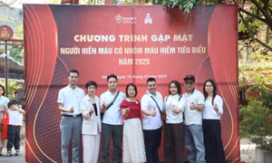 Vinh danh những người hiến máu có nhóm máu hiếm tiêu biểu