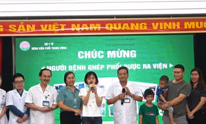 Cô gái 21 tuổi được ghép phổi đã hoàn toàn khỏe mạnh, được xuất viện
