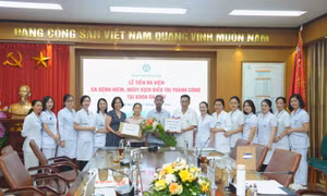 Điều trị thành công cho bệnh nhân mắc căn bệnh đặc biệt hiếm gặp thứ 10 trên thế giới