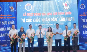 Bộ Y tế phát động giải báo chí toàn quốc ‘Vì sức khỏe nhân dân’