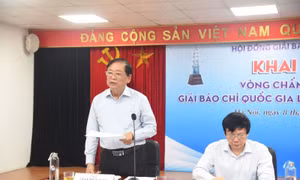 Hội đồng Sơ khảo Giải Báo chí Quốc gia 2020 sẽ chấm giải trong 1 tháng