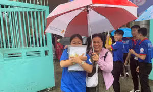 Thí sinh đánh giá đề thi môn Toán không khó, dễ đạt điểm cao