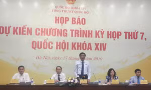 Kỳ họp thứ 7, Quốc hội khóa XIV sẽ khai mạc ngày 20/5
