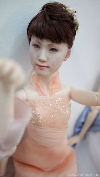 Búp bê có khuôn mặt như người thật ở Nhật ảnh 4