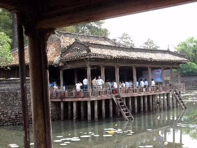 Trùng tu các di tích thuộc lăng Tự Đức ảnh 1