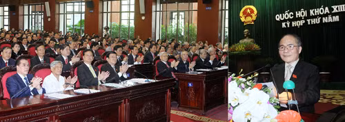 Khai mạc trọng thể Kỳ họp thứ 5, Quốc hội khóa XIII ảnh 1